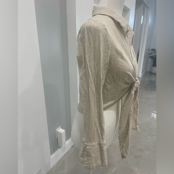 Missguided Beige Textured Fabric - Picture 4 of 9